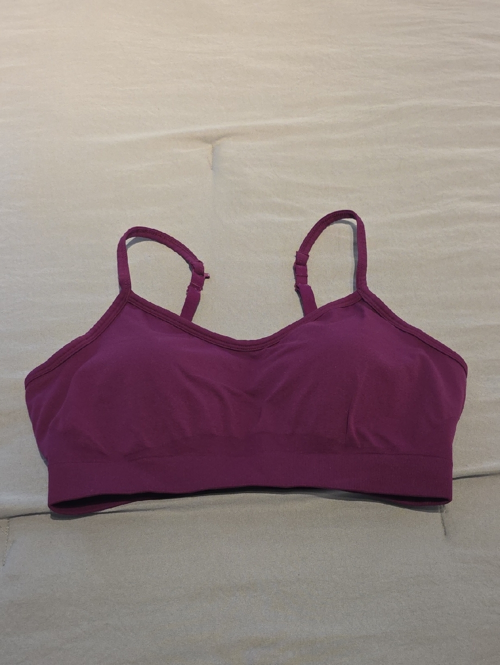 Athleta Plum Adjustable-Strap Sports Bra NWOT